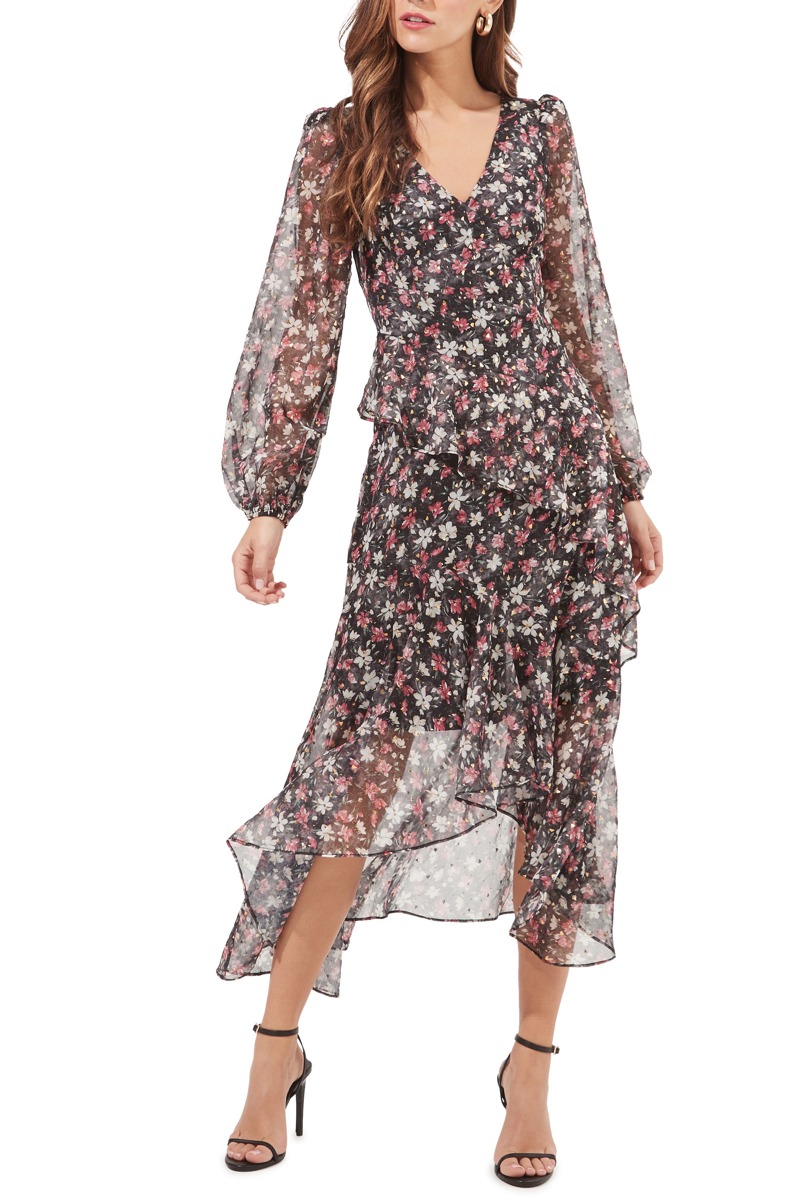 ASTR the Label Fairfax Floral Long ...